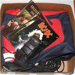 LARGE BOX W/ GUITAR ACCESSORIES INCL.