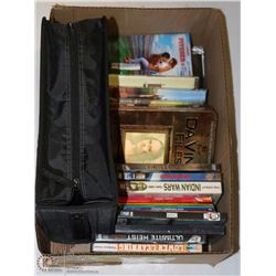 BOX W/LARGE MOVIE CASE & OVER 60 DVD