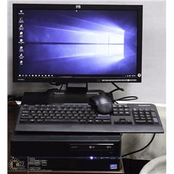 CUSTOM BUILT DESKTOP iNTEL i3 W/ WIN 10 PRO