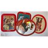 Image 1 : SET OF 4 COCA COLA METAL SERVING TRAY