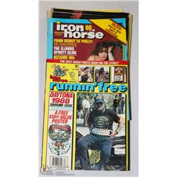 IRON HORSE "ADULT" MOTORCYCLE MAGAZINES