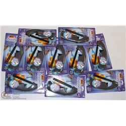 LOT OF 10 NEW BIC 3-WAY LIGHTERS FOR BBQ,