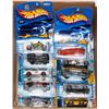 Image 1 : FLAT OF 10 ASSORTED HOT WHEEL COLLECTOR CARS