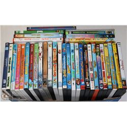 FLAT WITH MANY KIDS DVD'S