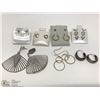 Image 1 : #16-ASSORTED 7 PAIRS STERLING SILVER EARRINGS