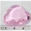 Image 1 : ROSENTHAL PINK CRYSTAL HEART PAPER WEIGHT