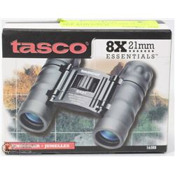 NEW TASCO BINOCULARS TRAVEL SIZE WITH POUCH