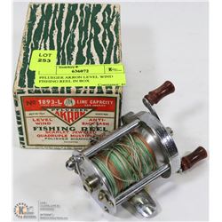 PFLUEGER AKRON LEVEL WIND FISHING REEL IN BOX