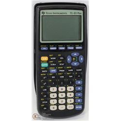 TEXAS INSTRUMENTS TI-83 PLUS CALCULATOR (WORKS)