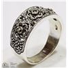 Image 2 : #24-STERLING SILVER MARCASITE RING