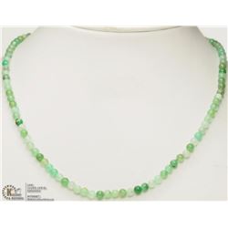 #29-STERLING SILVER CHALCEDONY NECKLACE