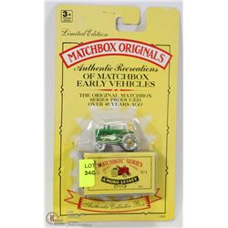 JOHN DEERE MATCHBOX TOY WITH BOX