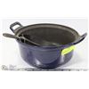 Image 1 : 2 CAST IRON POTS INCL 6-1/2" SKILLET AND POT
