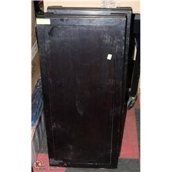 PAIR OF WOOD CARVED PLATFORMS