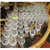 Image 1 : LARGE ESTATE CRYSTAL GLASS COLLECTION