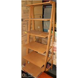 ESTATE 6 TIERED STORAGE SHELF, DAMAGE ON BOTTOM