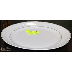 14" ESTATE FINE CHINA SERVING PLATTER MADE IN