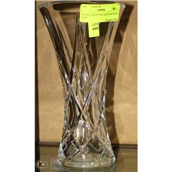 ESTATE 10"H X 5"W CZECH CRYSTAL VASE