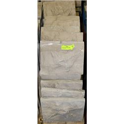 LOT OF 20 CONCRETE STEPPING STONES 8"X10"