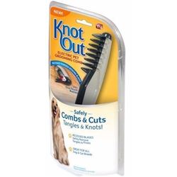 NEW PET ELECTRONIC KNOT OUT GROOMING COMB