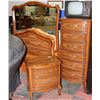 Image 1 : 4PC MAPLE FRENCH PROVINCIAL BEDROOM SET INCL