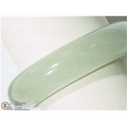 #47-GREEN JADE BANGLE