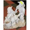 Image 1 : RUSTIC RESIN BOY AND GIRL GARDEN DECOR