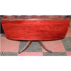 SOLID WOOD DOUBLE DROP LEAF TABLE