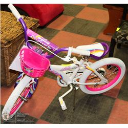 NEW LITTLE PRINCESS GIRLS BICYCLE 16" TIRES