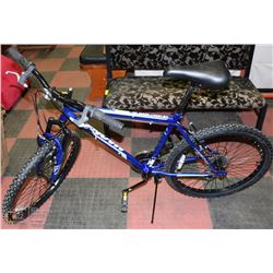 MAGNA 18 SPEED FRONT SUSPENSION MOUNTAIN BIKE 24" WHEELS