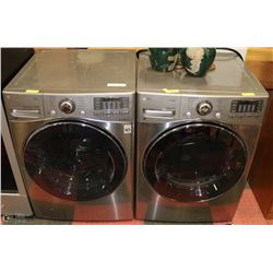 LG STEAM AND TRUE STEAM WASHER & DRYER SET