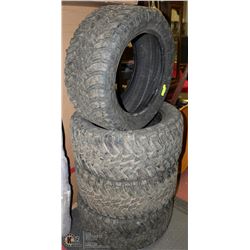 SET OF 4 MARK MA DAKAR M/T 33X12.5R20LT 114Q 10PR