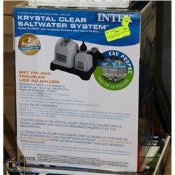 INTEX KRYSTAL CLEAR SALTWATER SYSTEM FOR ABOVE