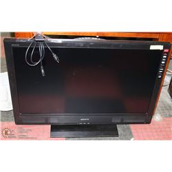 SONY 50"  BRAVIA LED FLAT SCREEN TV WITH REMOTE