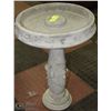 Image 1 : CONCRETE MUSHROOM BIRDBATH  16"X23"