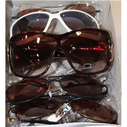 BOX OF NEW SUNGLASSES ON CHOICE