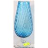 Image 1 : LARGE BLUE GLASS VASE