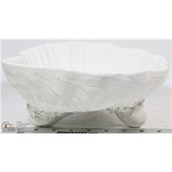 LARGE MILK GLASS BOWL