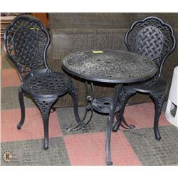 CAST IRON PATIO BISTRO SET