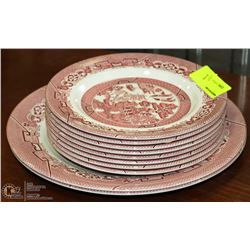 ENGLISH WOOD AND SONS PLATE SET