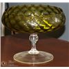 Image 1 : GREEN GLASS BOWL
