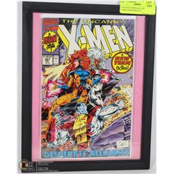 UNCANNY XMEN #281 COLLECTOR COMIC BOOK DISPLAY