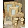 Image 1 : FLAT WITH MATCHING FRAMES,CLOCK , CANDLE HOLDERS &
