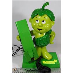 GREEN GIANT SPROUT PHONE (HOLDER NEEDS CARE)