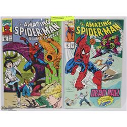 2 AMAZING SPIDERMAN #2 AND #5 COLLECTOR COMICS