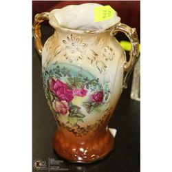 ENGLISH HANDPAINTED VASE