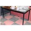 Image 1 : RECTANGLE METAL LEG TABLE
