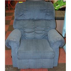 BLUE LAZ-Y BOY RECLINER