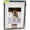 Image 1 : BOBBY ORR FRAMED 8"X10" PHOTO AND REPRINT ROOKIE