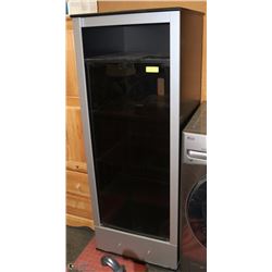 ENTERTAINMENT/STEREO STAND W/ GLASS DOORS